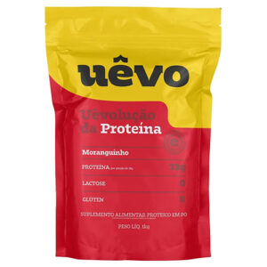 PROTEINA EM PÓ UEVO MORANGO 1KG