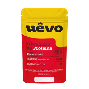 PROTEINA EM PÓ UEVO MORANGO SACHE 28GR
