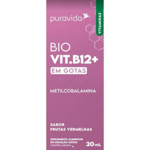 BIO VIT B12 20ML FRUTAS VERMELHAS - PURAVIDA