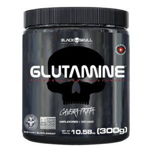 GLUTAMINE 300G BLACK SKULL