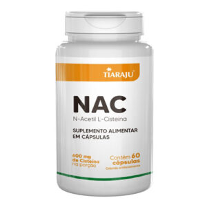 Nac Acetilcisteína 60 Cápsulas - Tiaraju