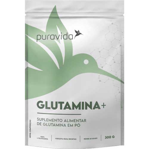 Glutamina Refil Pura Vida 300gr