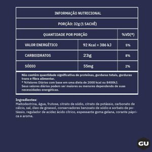 GU ENERGY GEL LARANJA SACHE