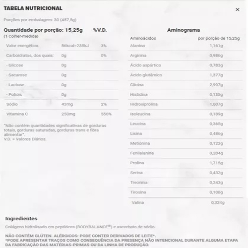 Collagen Essential Protein Lata 457,5gr Neutro - Imagem 2