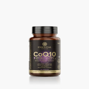 CoQ10 + Ômega 3TG + Vitamina e 60 caps Essential Nutrition