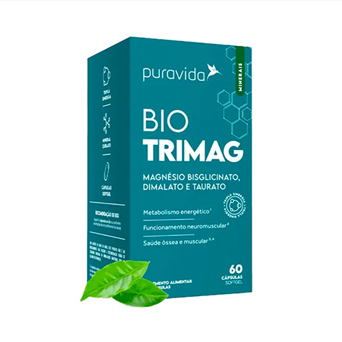BIO TRIMAG 60 CAPS - PURAVIDA