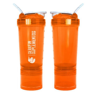COQUETELEIRA LARANJA 600 ML - SERAFIN SUPLEMENTOS (NOVA)