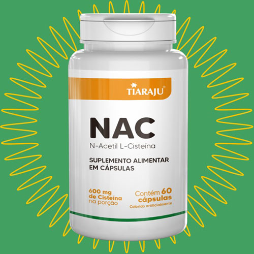 Nac Acetilcisteína 60 Cápsulas - Tiaraju - Imagem 2