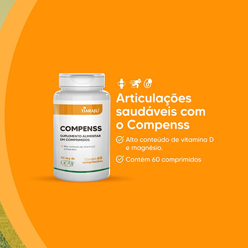 COMPENSS PLUS 60 CAPSULAS - TIARAJU - Imagem 3